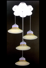 Đèn Thả Thủy Tinh CTT-3054-4